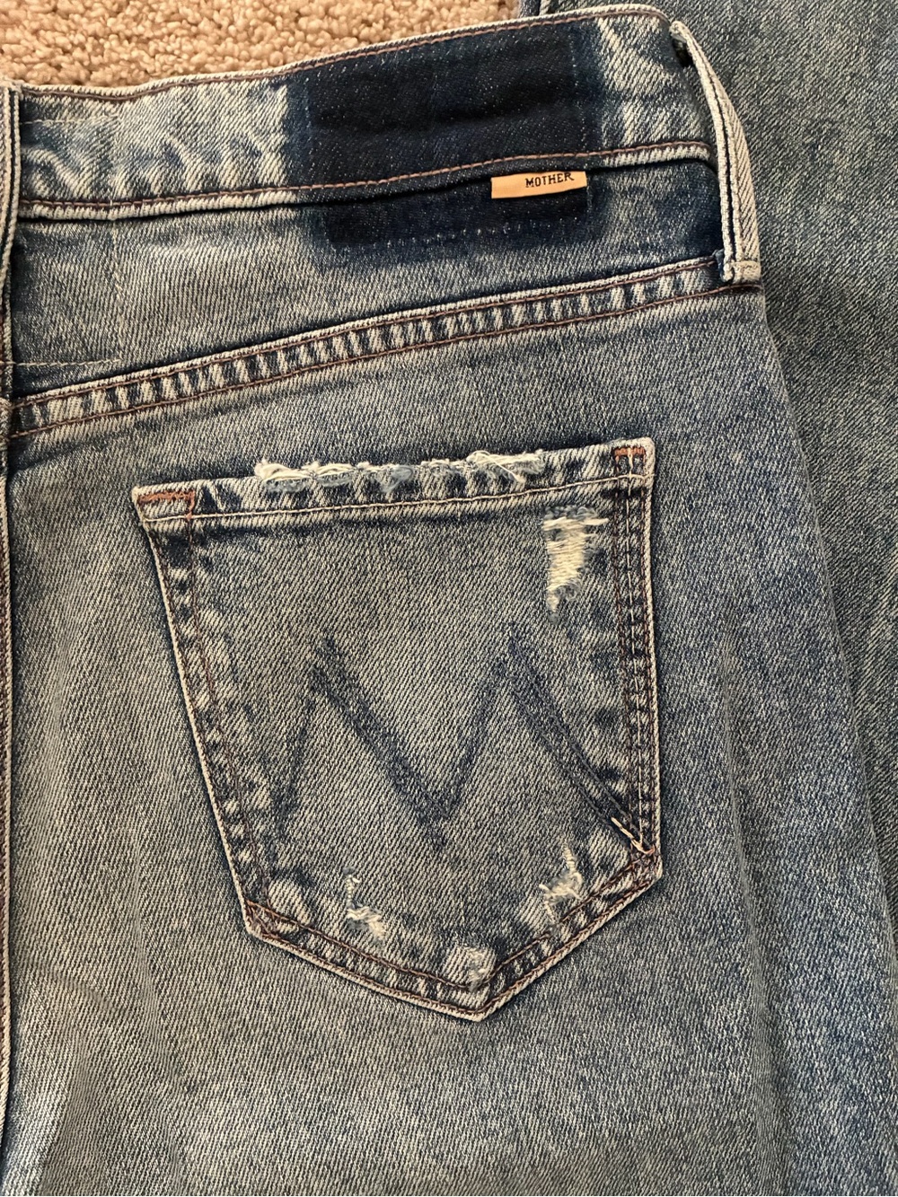 Like new MOTHER The Doozy jeans 🔥 - Picture 10 of 10